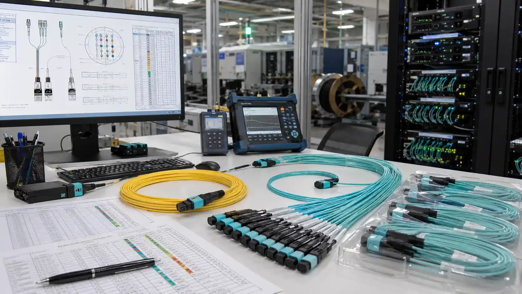 MPO cable assembly engineering and manufacturing MPO cable assembly engineering and manufacturing